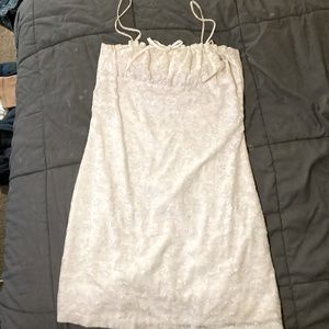 White Lacy Sundress